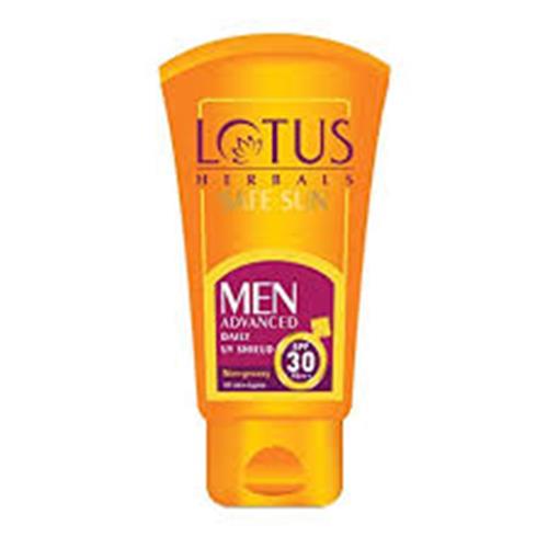 LOTUS SAFE SUN  MEN ADVANCED SPF30 100g